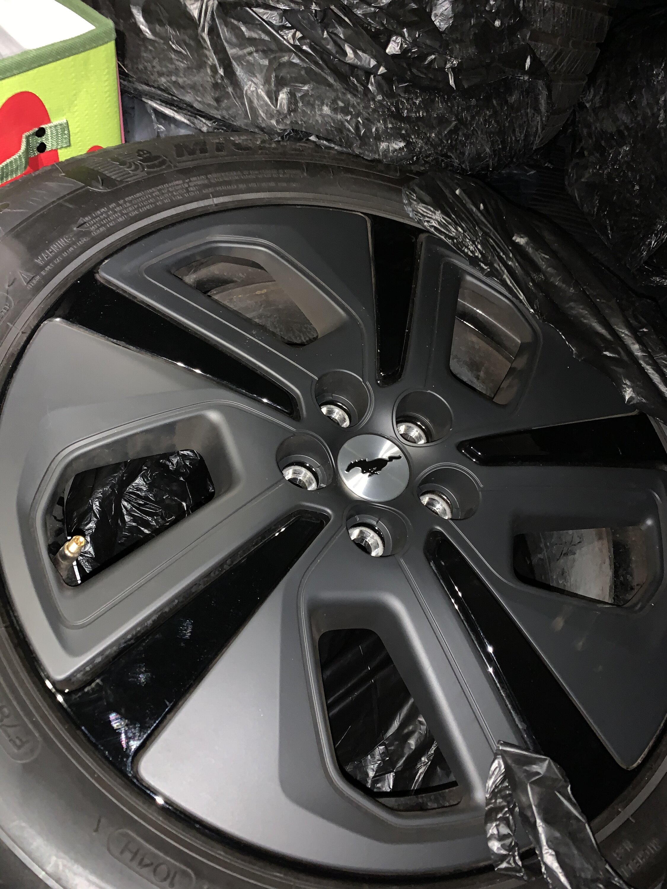 CA Rt1 Wheel covers: matte -> gloss(ish) black via Cerakote Trim Coat   MachEforum - Ford Mustang Mach-E News, Owners, Discussions, Community