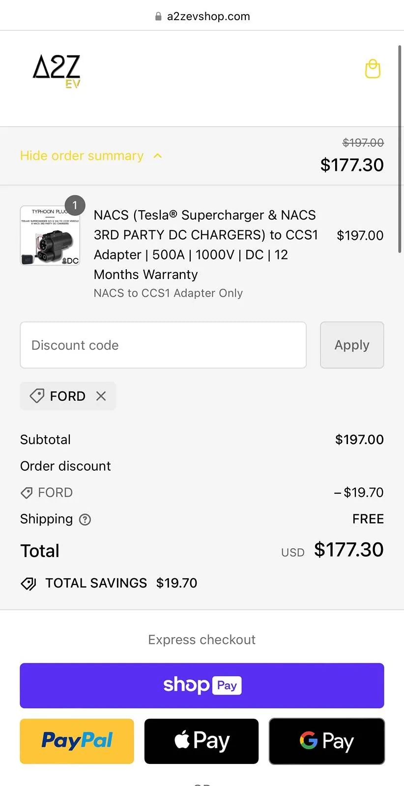 Ford Mustang Mach-E Wondering why the Adapter Order Link isn't working? {filename}