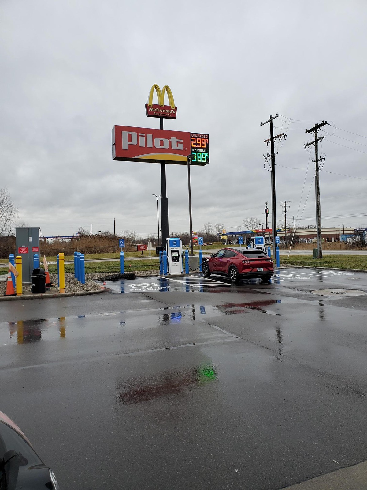 Ford Mustang Mach-E BP to Buy Supercharger Sites marathon pilot gas station in michigan