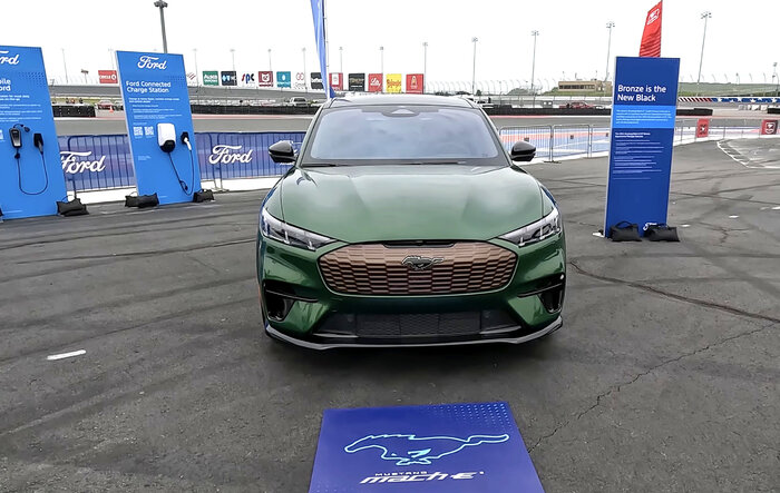 Good Mach-E presence @ 60 Years of Ford Mustang Celebration (Charlotte Motor Speedway April 17, 2024)