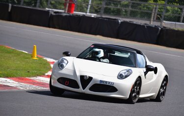 My other car is an Alfa Romeo 4C Spider