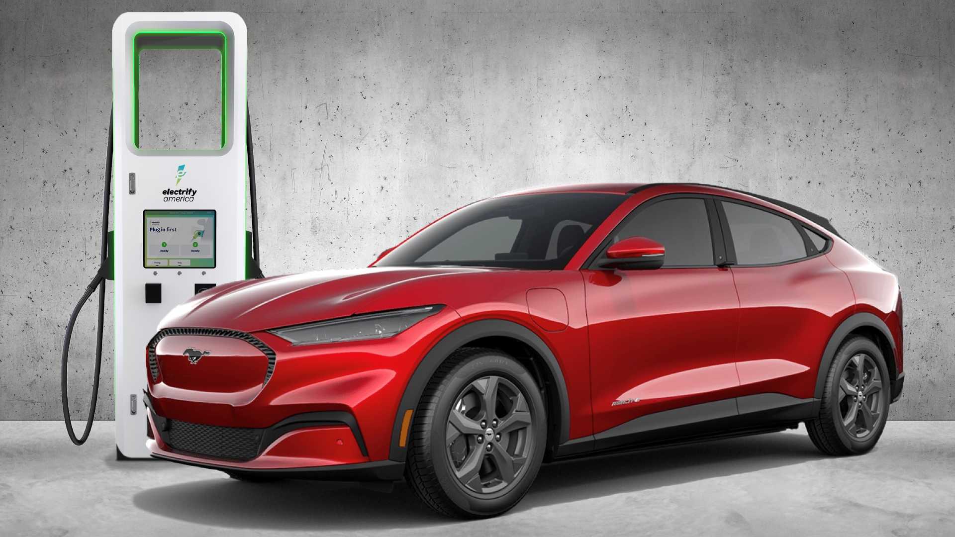 MachE Will Support Electrify America's New "Plug & Charge" Payment