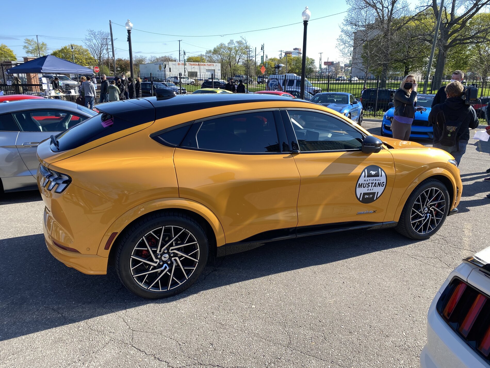 Cyber Orange MachE GT Makes Cameo National Mustang Day Rally (4/17