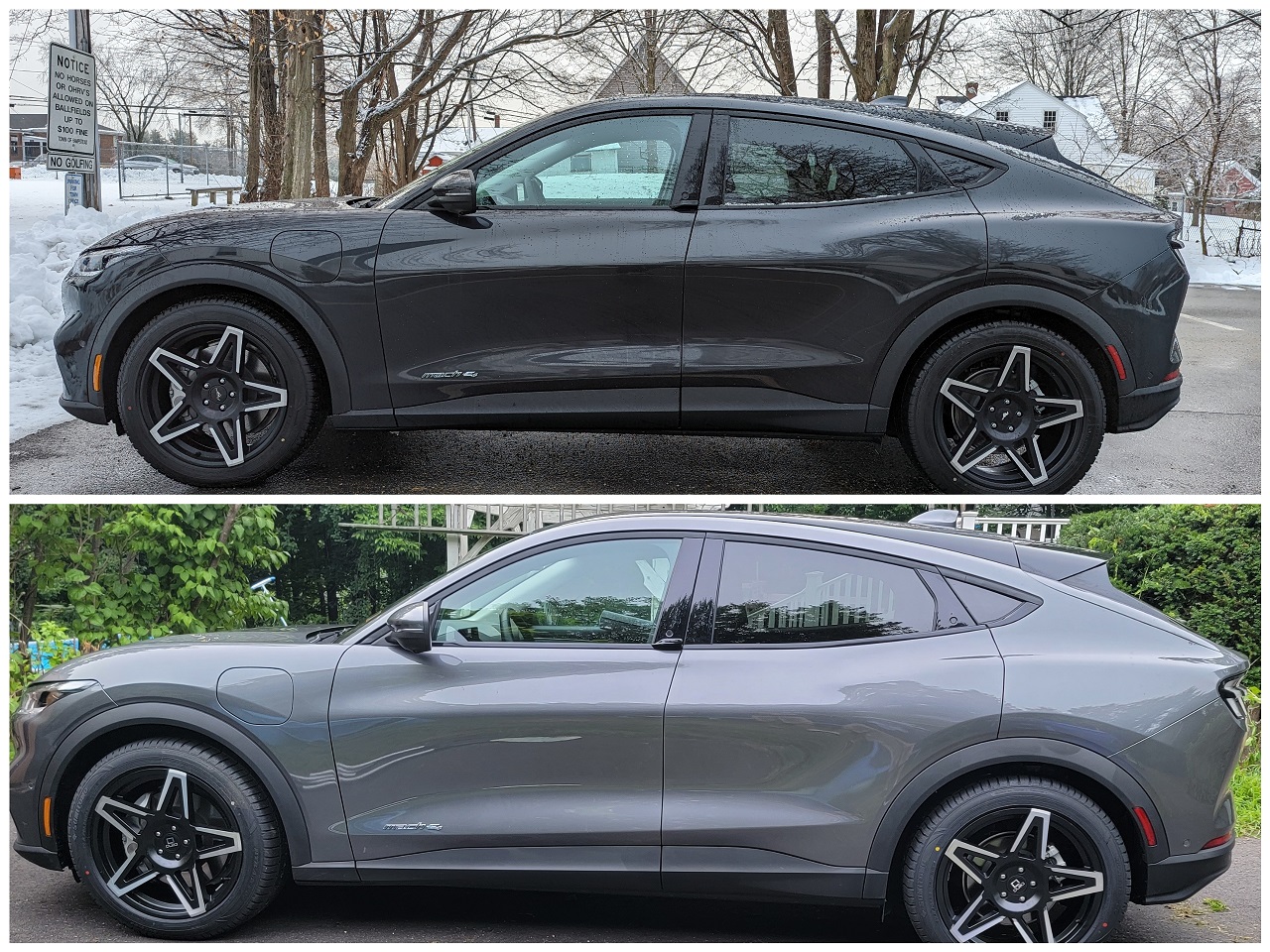 Early 2021 MachE vs current 2021/22 MachE builds compared