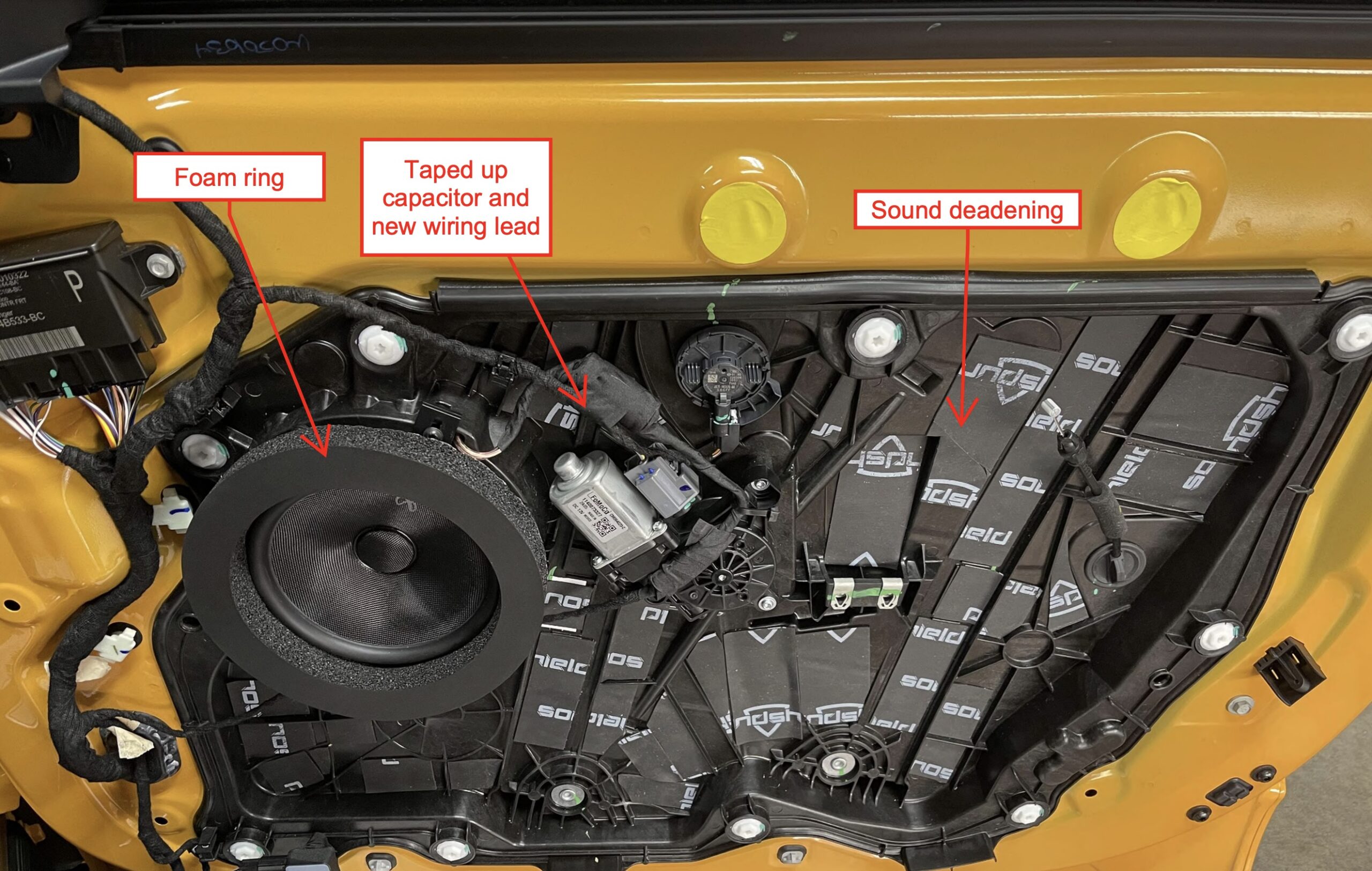 B&O Speaker Replacement DIY Writeup MachEforum Ford Mustang MachE