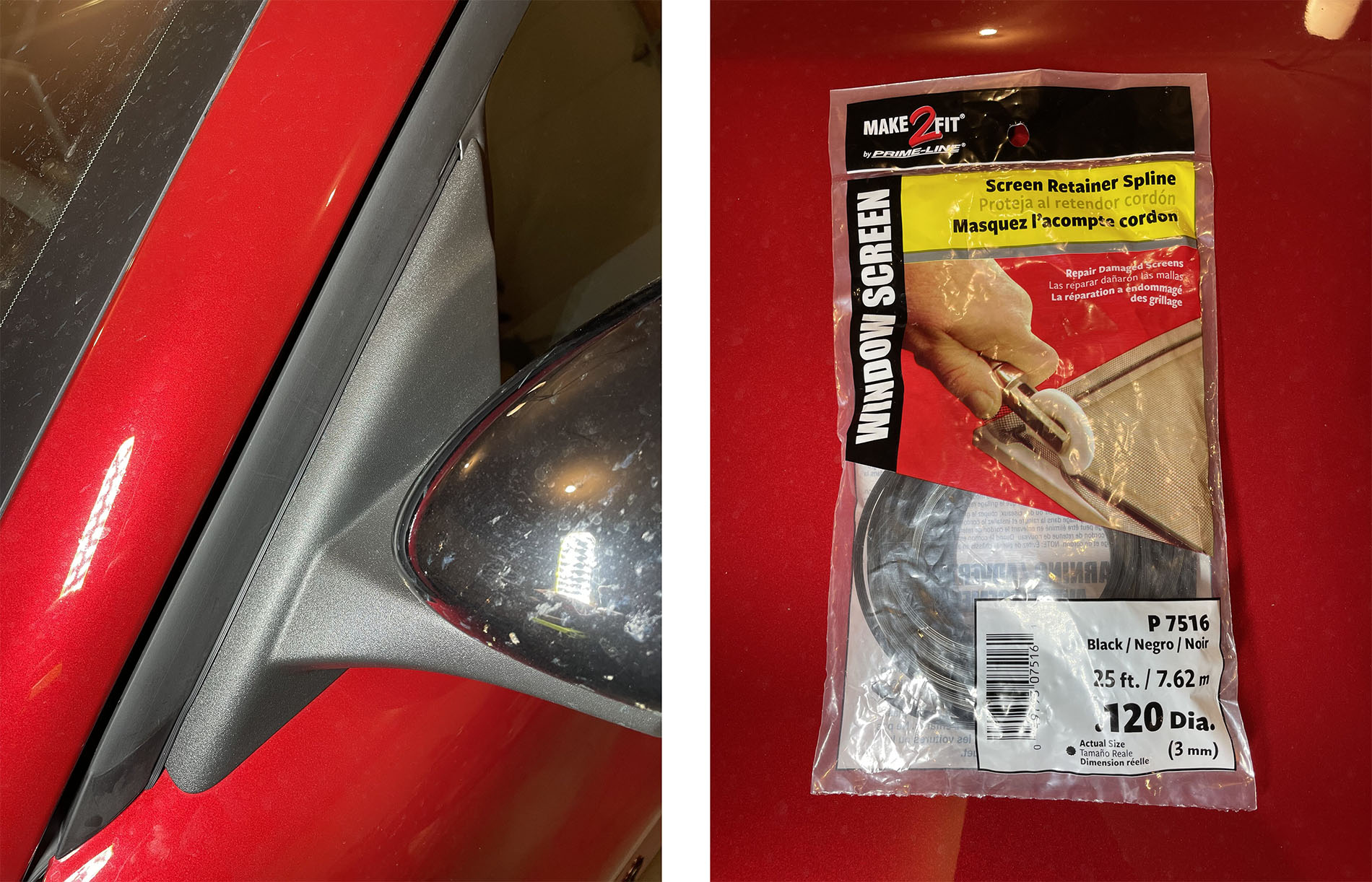 car mirror wind noise